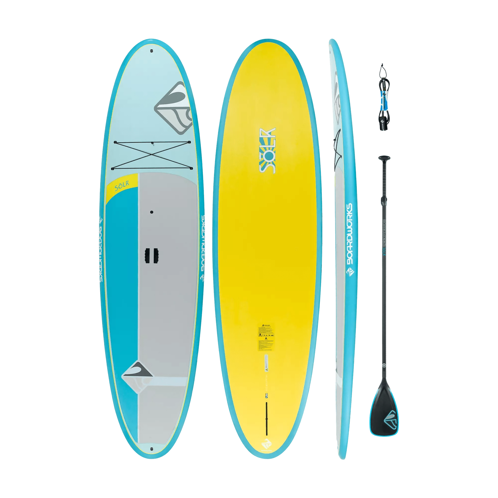 Solr 10'6" All-Around Paddle Board With Paddle And Leash 3 Solr 10'6" All-Around Paddle Board With Paddle And Leash