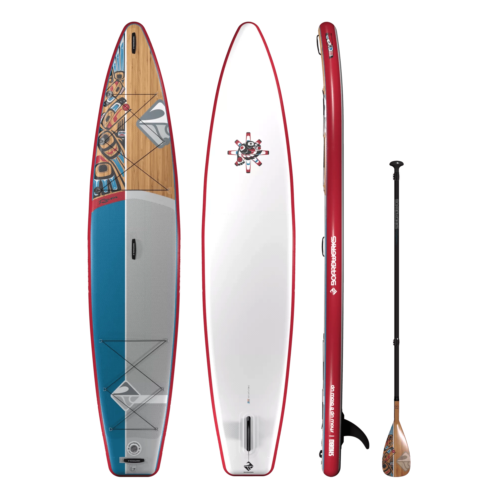 Shubu Raven 12'6" Inflatable Paddle Board 3 Shubu Raven 12'6" Inflatable Paddle Board