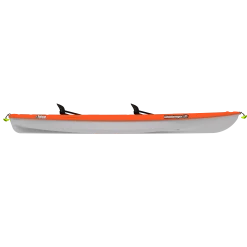 Pelican Challenger 130T Angler Tandem Kayak -Confluence Outdoor Sales Store KUA13P108 SIDE