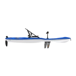 Pelican Getaway 110 HDII Recreational Pedal Kayak -Confluence Outdoor Sales Store MHP10P101 00 SIDE