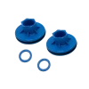 Pelican Pedal Boat Wheel Bushings In Azure Blue - Pack Of 2 -Confluence Outdoor Sales Store PS0568 ISO