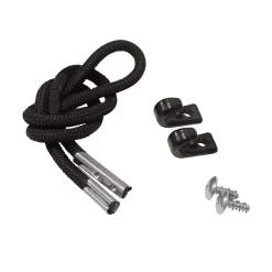 Pelican Black 20" (51 Cm) Paddle Tie-Down With Hook