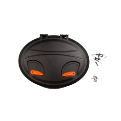 Pelican Double-Wide Quick Lock Hatch - Bright Orange